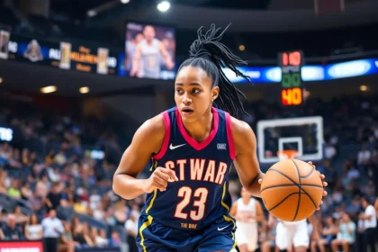 Aja Wilson, the star of the New York Liberty, has made history in the WNBA