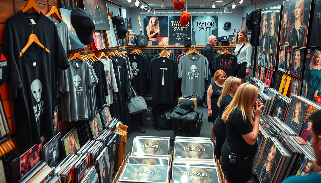 Taylor Swift's Merch Craze in the USA : Fans Go Wild!