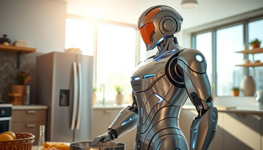 A New Era of Automotive Technology: Elon Musk Unveils Tesla's Optimus Humanoid Robot