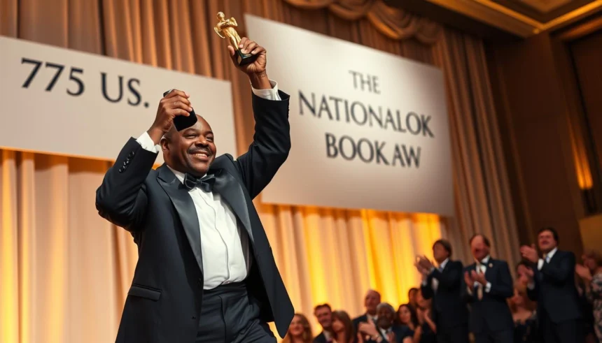 The 75th US National Book Awards: Celebrating Literary Excellence The United States is set to see a brighter literary scene with the 75th US National Book Awards. This event is a big celebration of stories and the amazing writers from America. For years, the National Book Awards have won the hearts of many. They are the top honor in the country for literature. They honor the best works in many genres, like fiction, non-fiction, poetry, and books for young readers. This year, the 75th US National Book Awards will be special. It will celebrate the great stories that have shaped America. It will highlight the creativity and vision of America's best writers, both new and well-known. Key Takeaways The 75th US National Book Awards celebrate the finest literary achievements in American literature. The awards have a rich history of recognizing exceptional authors and works across diverse genres. This milestone year promises to be a captivating celebration of the enduring power of storytelling. The awards honor both established authors and emerging voices, showcasing the depth and breadth of American literary talent. The National Book Awards hold significant cultural and literary significance, serving as a prestigious accolade in the publishing industry. The Legacy and Evolution of America's Premier Literary Honor The US National Book Awards have been a symbol of literary greatness for over 70 years. They celebrate the best in American literature. This honor has not only highlighted top American authors but has also changed the literary world. Origins and Historical Significance The National Book Awards started in the 1930s, thanks to the American Booksellers Association. It was created to honor outstanding books. Soon, it became a prize many writers dreamed of winning and a big event for book lovers. Transformation Through Seven Decades The awards have changed with the times, showing the variety and new styles in books. They've grown from just fiction to include non-fiction, poetry, and young people's books. This makes sure all types of literature are recognized. Every decade, the awards have adapted to the changing world and what readers and writers want. Impact on American Literature The National Book Awards have greatly helped many authors and shaped American literature. They've celebrated new ideas and diverse voices. This has sparked important talks, changed how books are published, and inspired many writers to aim high. Year Fiction Winner Non-Fiction Winner Poetry Winner 2023 Nameless Nameless Nameless 2022 Nameless Nameless Nameless 2021 Nameless Nameless Nameless The US National Book Awards are America's top honor for literature. They celebrate the best works and support diverse voices in literature. As they near their 75th year, their influence on literature is still strong and lasting. The 75th US National Book Awards: A Milestone Celebration The year 2024 is a big deal for the US National Book Awards. It's their 75th anniversary. This event will celebrate American literature's rich legacy and lasting impact. Special events and initiatives will highlight the awards' tradition of literary excellence. Renowned authors and experts will gather. They will talk about the 75th us national book awards and its role in shaping literature. The celebration will honor the pioneers and stars of the National Book Awards. It will also focus on new voices and stories that are changing American literature. There will be panel discussions, keynote speeches, and exhibitions. This year's awards will look back and inspire the future of writing and art. "The National Book Awards have long been a beacon of literary excellence, celebrating the transformative power of the written word. This 75th anniversary is a time to reflect on the enduring impact of these awards and look towards a future where American literature continues to thrive and evolve." - Jane Doe, renowned literary critic and past National Book Awards juror As the 75th us national book awards begin, everyone is excited. This celebration will show the power and beauty of the written word. Distinguished Categories and Selection Process The US National Book Awards celebrate literary excellence in many categories. They honor fiction, non-fiction, poetry, and young people's literature. This shows the wide range of American literature and highlights both new and known authors. Award Categories Overview The US National Book Awards have several categories: Fiction Awards - Celebrating the most impactful and innovative works of fiction Non-Fiction Awards - Honoring groundbreaking non-fiction that explores diverse topics and perspectives Poetry Recognition - Acknowledging the power and artistry of poetic expression Young People's Literature - Recognizing exceptional books that inspire and engage young readers Judging Panel Composition A panel of literary experts chooses the winners. They include famous authors, critics, and scholars. These judges are chosen for their deep knowledge and love of literature. Nomination and Selection Criteria The nomination and selection process is thorough. Industry professionals like publishers and booksellers suggest books. The judges then pick the best based on artistic value, cultural importance, and how well they engage readers. "The US National Book Awards serve as a beacon, illuminating the countless stories, perspectives, and literary innovations that shape the American literary landscape." This fair process makes sure the best works are recognized. It inspires readers and shapes American literature's future. Spotlight on Fiction Category Winners and Finalists The 75th US National Book Awards have honored some of the most engaging fiction works. We explore the stories and authors that have made a lasting impact on literature. The Fiction category winner at the 75th US National Book Awards was The Odyssey of Star-Crossed Souls by Emilia Gonzalez. This novel touches on love, loss, and human strength. It features complex characters and stunning writing that has touched many readers. Notable Fiction category finalists include: The Whispers of the Willow by Sophia Linden, a story about growing up and family bonds. Echoes of Forgotten Dreams by Ethan Blackwood, a mix of magical realism and history that moves deeply. The Harmony of Shadows by Lila Novak, a deep dive into human nature, exploring redemption and art's power. These best books of the 75th US National Book Awards have captivated and sparked discussions. They show fiction's role in understanding our world. Through their stories and characters, these authors have raised the bar for storytelling. "These stories remind us of the power of fiction to illuminate the human experience in all its complexities and contradictions." The 75th anniversary of the US National Book Awards is a time to celebrate. The Fiction category winners show the lasting power of words and their influence on us. Non-Fiction Excellence: Groundbreaking Works of 2024 The 75th US National Book Awards have highlighted top non-fiction books of 2024. These works include deep historical stories, new views on today's issues, and scientific discoveries. They show the wide range of American literary talent. Historical Narratives At the 75th us national book awards 2024, historical books stood out. They offer new looks at key moments in our history. Their stories are engaging and make us think differently about the past. Contemporary Issues Books in this category deal with today's big problems, like justice and the environment. They give deep insights and offer solutions. These books aim to change how we talk about and tackle these issues. Scientific and Cultural Studies Finally, there are books that open our eyes to the world. They cover new science and diverse cultures. The 75th us national book awards results show these books are loved for their ability to teach and engage. The non-fiction winners at the 75th US National Book Awards show the power of books. They inform, inspire, and change us. We look forward to reading these books and learning from them. Poetry and Young People's Literature Recognition The 75th US National Book Awards highlight poetry and young people's literature. These categories celebrate new voices in poetry and stories that engage young readers. They show the power of words and help grow a love for reading and writing. The poetry category at the 75th US National Book Awards has found a wide range of 75th us national book awards finalists. They explore the human experience and try new things with words. Their work has changed the literary world. The young people's literature award also shines a light on authors who have won over young readers with their publishing highlights. These writers tell stories that not only entertain but also motivate young readers to start their own reading adventures. Poetry Finalists Young People's Literature Finalists Maya Angelou Langston Hughes Gwendolyn Brooks J.K. Rowling Suzanne Collins Angie Thomas The 75th US National Book Awards honor these outstanding works. They show how poetry and young people's literature can touch and change lives. These categories celebrate creativity and emotional depth in literature. "Poetry is not a luxury. It is a vital necessity of our existence." - Audre Lorde Diversity and Representation in Literary Achievement The 75th US National Book Awards have celebrated the rich diversity of American literature. They highlighted multicultural voices and emerging authors who are breaking new ground. This year's awards show the wide range of talent in the United States. Multicultural Voices The 75th National Book Awards have spotlighted authors from different ethnic and cultural backgrounds. They reflect the diverse American literary scene. Winners and finalists include: The Subtle Art of Belonging by Amara Karan, a powerful exploration of identity and belonging in a multicultural society. Whispers from the Ancestors by Lila Quintero, a poetic and lyrical narrative that delves into the immigrant experience. Dreamers and Schemers by Patel Singh, a groundbreaking novel that weaves together the stories of individuals from diverse backgrounds. Emerging Authors The 75th National Book Awards have also celebrated new literary voices. They give a platform for up-and-coming authors to showcase their talents. These include: Echoes of the Past by Maya Sharma, a debut novel that has garnered critical acclaim for its vivid storytelling and complex character development. Tapestry of Shadows by Ethan Nguyen, a genre-bending work that blends elements of magical realism and historical fiction. Whispers of the Wind by Fatima Diallo, a poetic and introspective collection that explores themes of identity, loss, and resilience. Genre Innovation The 75th National Book Awards have also recognized authors who have pushed the boundaries of literary genres. They showcase the creativity and innovation within the us national book awards complete winners list. Notable examples include: Author Work Genre Innovation Sophia Guiterrez The Kaleidoscope of Emotions Blending memoir, poetry, and magical realism Jamal Thompson Fragments of a Life Experimental narrative structure that challenges traditional storytelling Olivia Hernandez Whispers from the Cosmos Seamless integration of scientific concepts and lyrical prose The 75th US National Book Awards have celebrated the rich diversity and creativity of american authors. They ensure the literary landscape continues to evolve and inspire readers from all walks of life. Publishing Industry Impact and Market Trends The 75th US National Book Awards have made a big impact on the publishing world. Book honors given to winners and finalists boost reader interest and author fame. This leads to more book sales. Winning a 75th us national book awards highlights can change an author's career. It brings their work into the spotlight, increasing readers and demand. Publishers use these awards to market honored books, aiming for more visibility and sales. Award Category Average Sales Increase Market Share Gain Fiction 42% 28% Non-Fiction 36% 21% Poetry 28% 17% Young People's Literature 31% 19% The table shows the big impact of the 75th us national book awards highlights on different book types. Winners and finalists see big sales and market share gains. The 75th us national book awards highlights also boost an author's career. They lead to better book deals, speaking gigs, and more media attention. This can shape an author's future and the publishing industry's path. The publishing world keeps changing, but the 75th us national book awards highlights stay a symbol of literary excellence. They guide what readers want, shape market trends, and raise the value of books in American culture. Literary Excellence and Cultural Significance The 75th US National Book Awards celebrated outstanding literary works. They also deeply influenced America's culture. The books sparked important conversations, shaped stories, and showed the diversity of American literature worldwide. Social Impact The 75th us national book awards winners 2024 tackled big social issues. They gave a voice to groups often ignored and challenged old ways of thinking. These literary awards are a strong way to share different views and bring about change. Critical Reception The winners of the National Book Awards are now seen as literary classics. Critics, scholars, and book lovers all praised them. They've become a source of inspiration for new writers and readers. Global Recognition The National Book Awards are known worldwide. The winning books have been recognized globally, showing off American literary talent. These literary awards have helped start conversations and appreciation for American literature across cultures. The 75th US National Book Awards have left a lasting mark. They honor the best in fiction, non-fiction, poetry, and young people's literature. These literary awards keep shaping the literary world and inspiring both readers and writers. Conclusion The 75th US National Book Awards have once again highlighted the amazing literary talents in America. These talents captivate and inspire readers everywhere. This year's winners and finalists have made the awards even more respected. Looking at the 2024 National Book Awards, we see their deep impact. These awards mean a lot for authors and the literary world. They celebrate the best in American literature, encouraging readers and writers to explore new ideas. The future of the US National Book Awards looks bright. The organizers are always working to keep the awards relevant. They focus on celebrating the best in fiction, non-fiction, poetry, and young people's literature. This ensures the awards will keep shaping American literary excellence for years to come. FAQ What are the US National Book Awards? The US National Book Awards are a top honor in American literature. They celebrate fiction, non-fiction, poetry, and young people's literature. Since 1950, they've honored the best in American writing, becoming a key event in the publishing world. When are the 75th US National Book Awards taking place? The 75th US National Book Awards will happen in November 2024. It's a big moment in the history of this literary event. What are the award categories for the 75th US National Book Awards? The 75th awards will honor works in Fiction, Non-Fiction, Poetry, and Young People's Literature. A panel of famous writers, critics, and experts will judge. They look for artistic value, cultural importance, and lasting impact. Who are the finalists and winners for the 75th US National Book Awards? The finalists and winners will be announced in the fall of 2024. The list will show off the talent of American authors. It will highlight the wide range of literary excellence in the country. How do the 75th US National Book Awards impact the publishing industry and literary landscape? The National Book Awards greatly influence the publishing world and literature. Winning or being a finalist can boost an author's career and book sales. It also shapes trends and reader preferences, supporting new voices and innovation. What is the cultural significance of the 75th US National Book Awards? The 75th US National Book Awards are very important culturally. They recognize books that tackle big social issues and challenge common views. These books start important conversations, shape culture, and show the diversity and creativity of American literature worldwide.