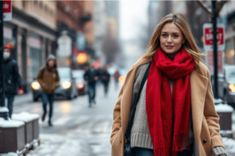 Layering Like a Pro: Trending Winter Coat, Sweater, and Scarf Styles in the USA