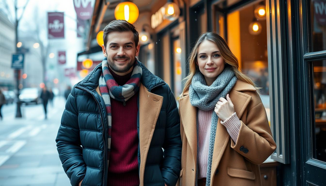 Layering Like a Pro: Trending Winter Coat, Sweater, and Scarf Styles in the USA