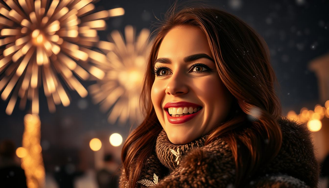 Snowy Nights and New Year Lights: Celebrating the New Year in a winter wonderland