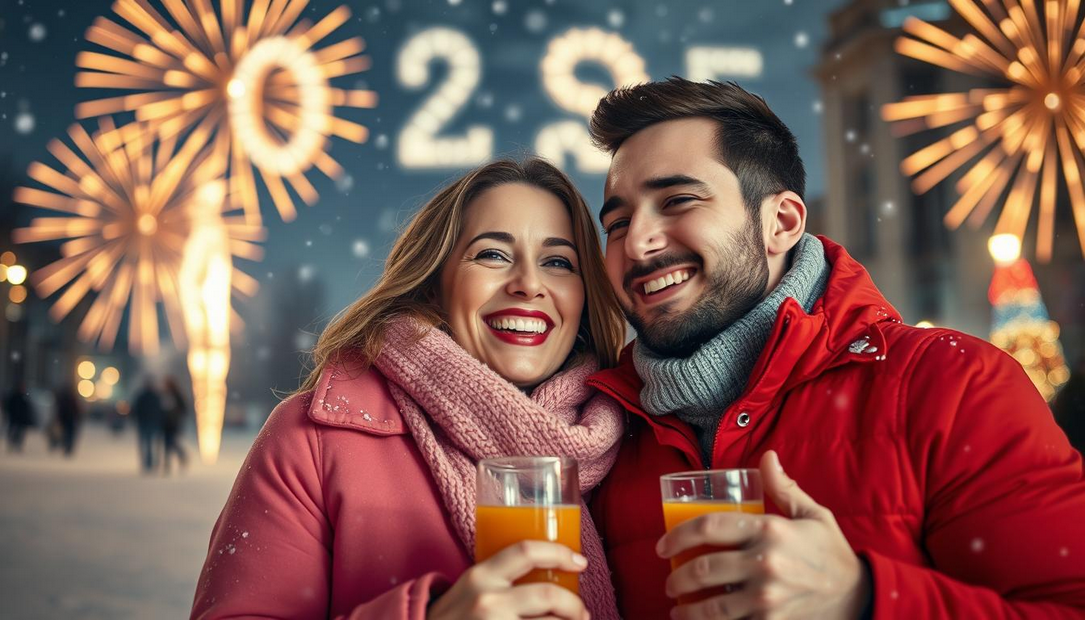 Snowy Nights and New Year Lights: Celebrating the New Year in a winter wonderland