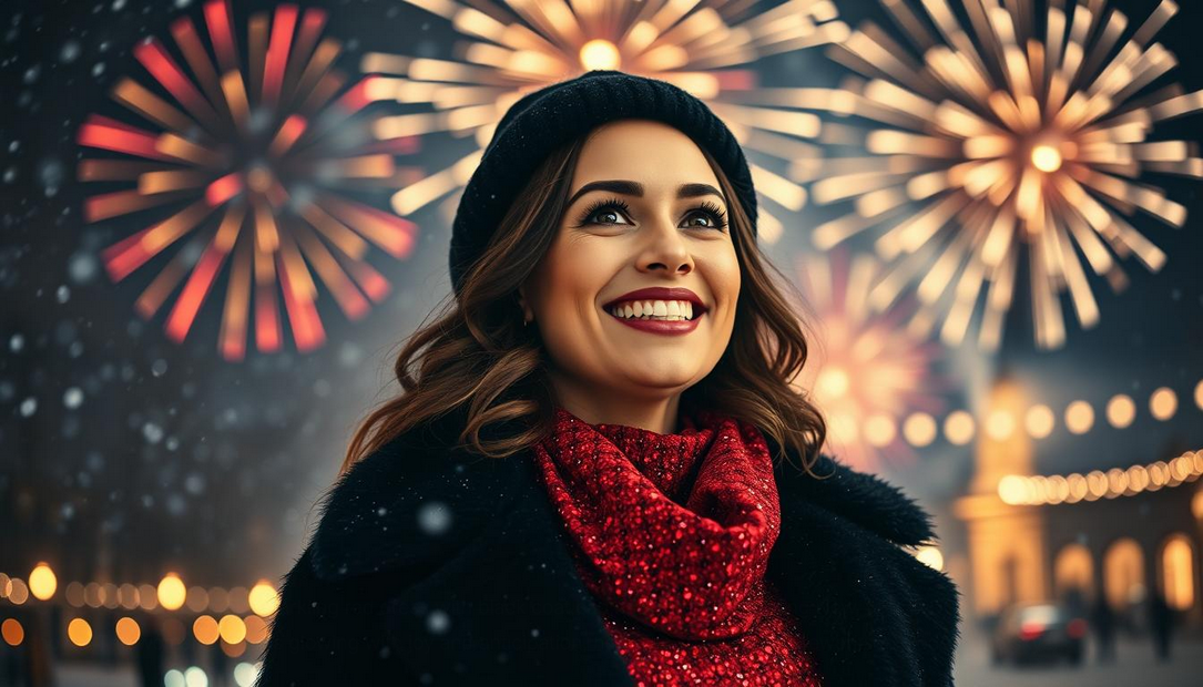 Snowy Nights and New Year Lights: Celebrating the New Year in a winter wonderland