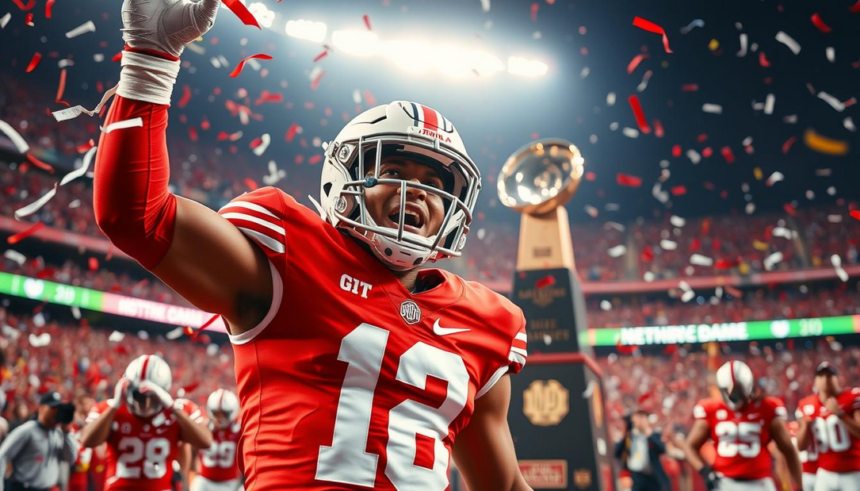 Ohio State Wins National Championship in College Football Playoff, Defeats Notre Dame 34-23