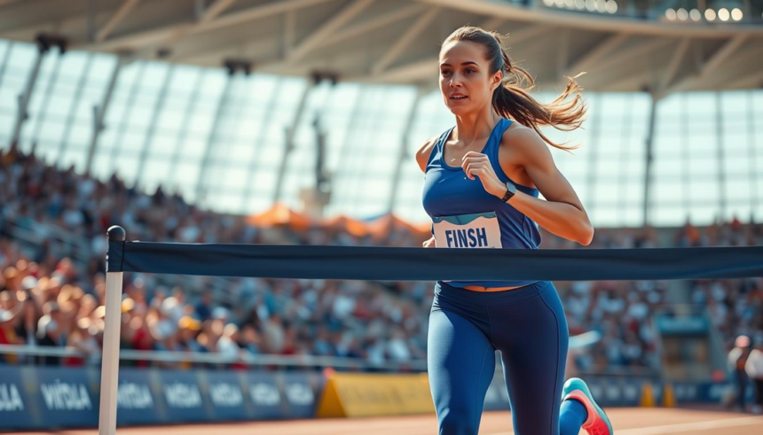 Shattering Limits: The Raw Power of Athletics in Motion