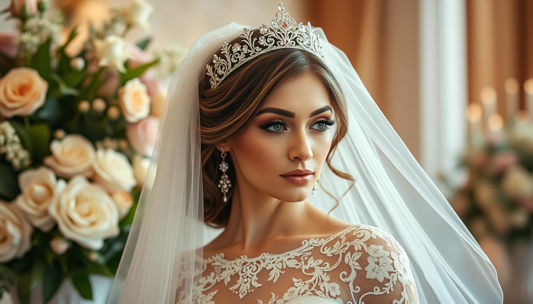Veil, Tiara, or Crown? How to Accessorize for Your Wedding Aesthetic in 2025