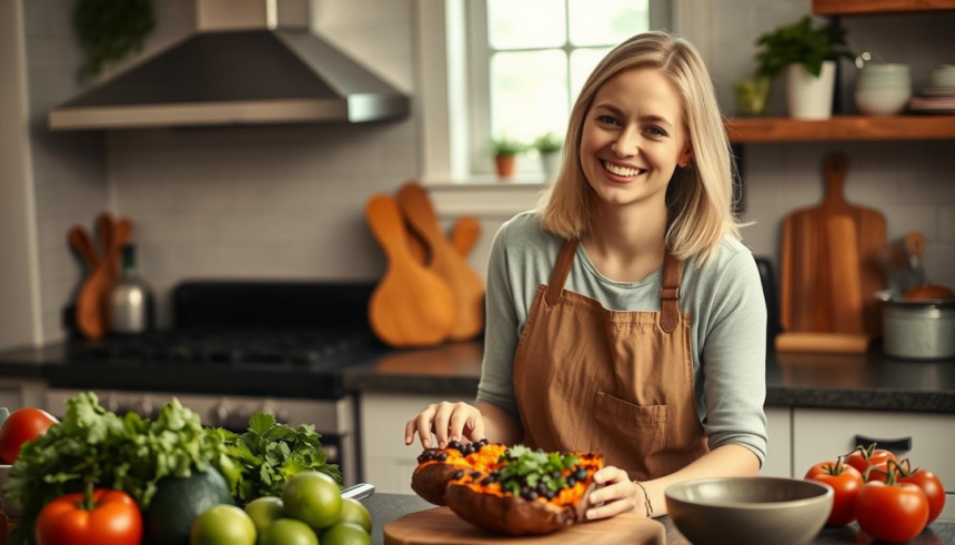 How can Stuffed Sweet Potatoes with Black Beans Boost Your Health?