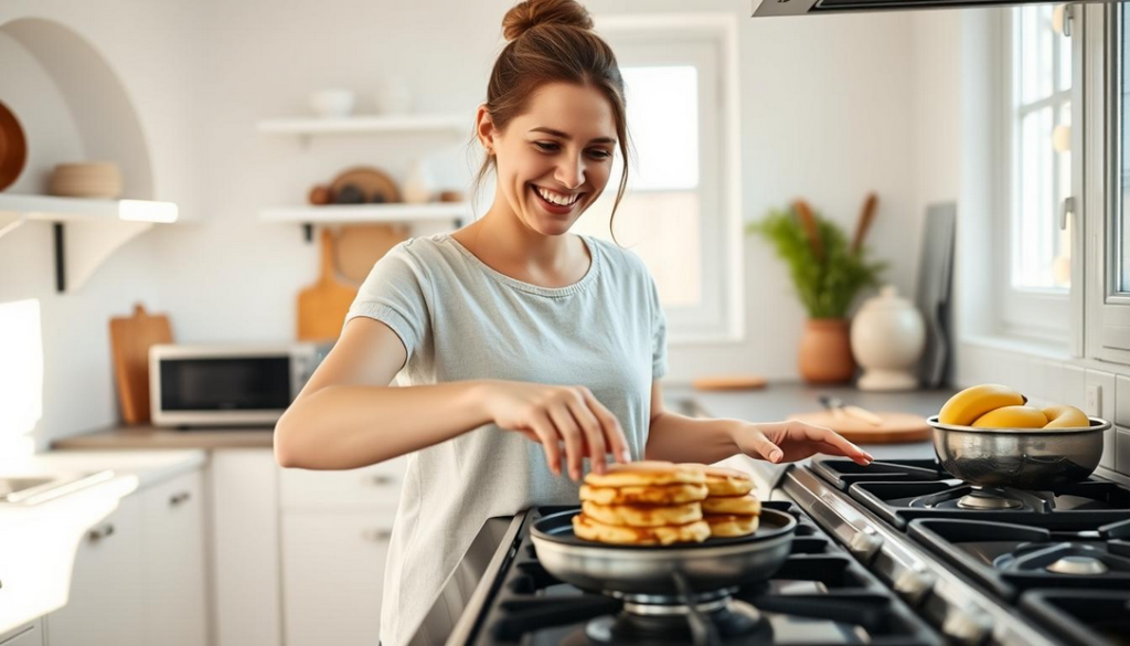 Craving Pancakes? Try These No-Sugar Banana Oat Pancakes!