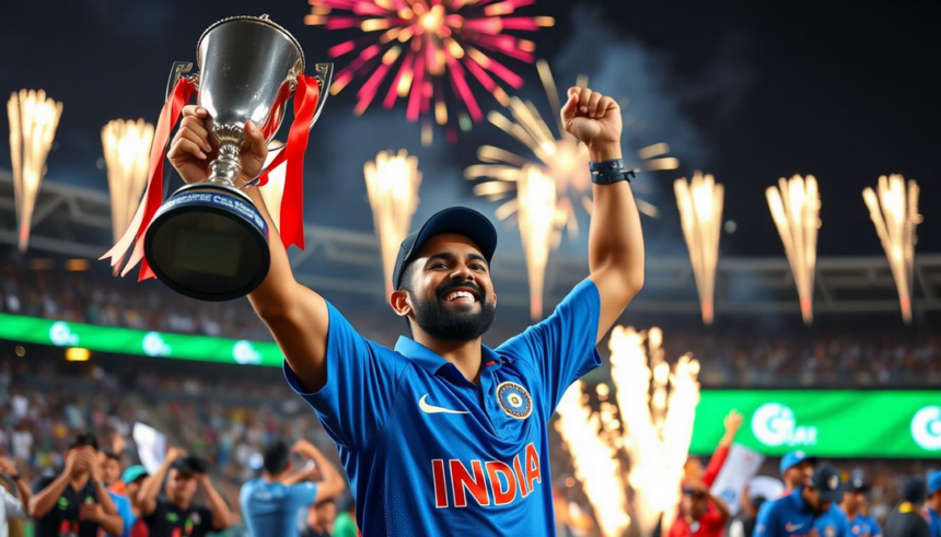 India Clinches Third Champions Trophy Title in Thrilling Win