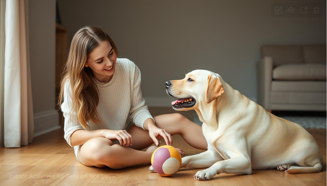 Beat the Heat: Indoor Activities for Pets on Hot Days