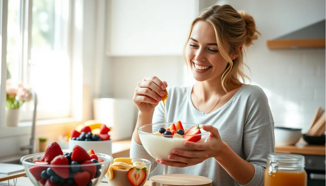 Yogurt with Fruits and Honey: A Perfect Summer Treat