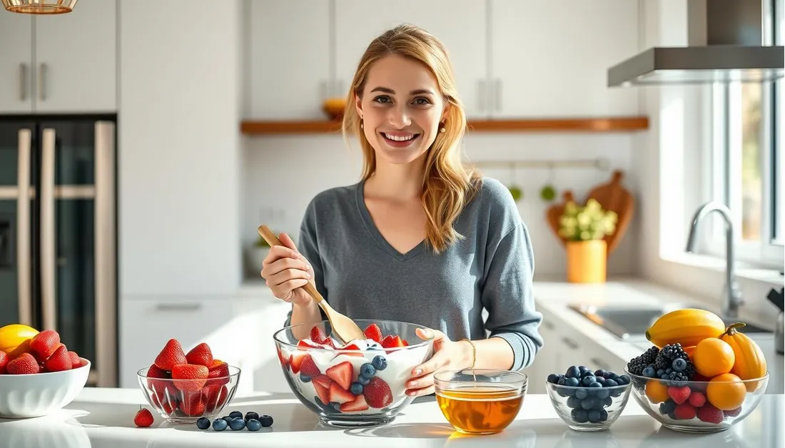 Yogurt with Fruits and Honey: A Perfect Summer Treat