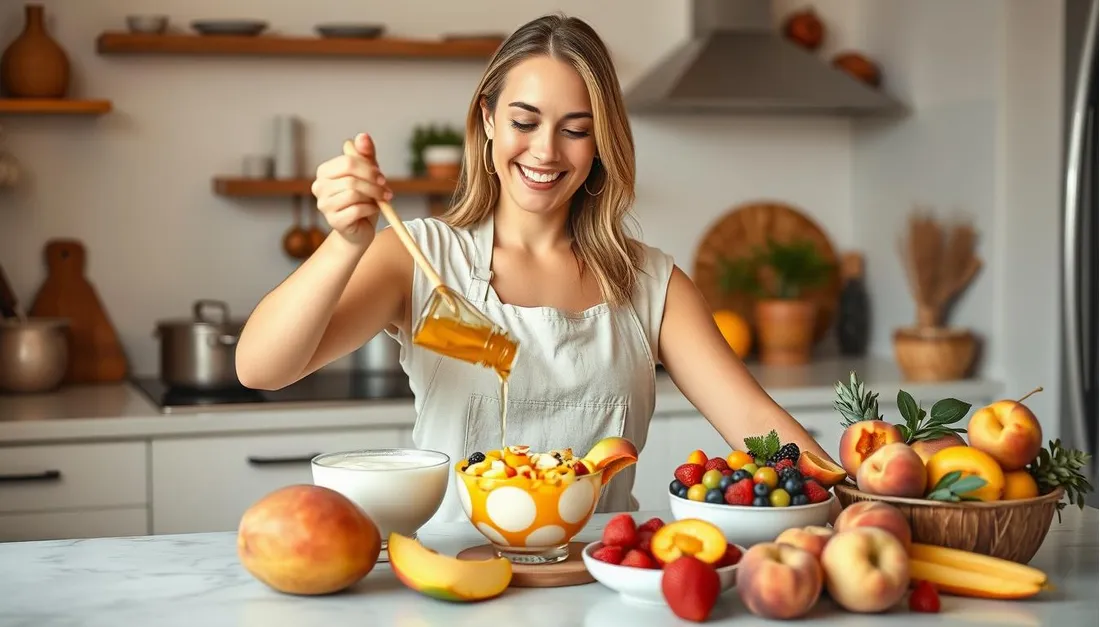 Yogurt with Fruits and Honey: A Perfect Summer Treat