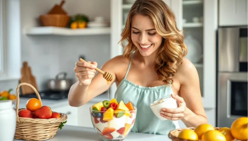 Yogurt with Fruits and Honey: A Perfect Summer Treat
