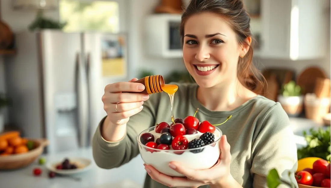 Yogurt with Fruits and Honey: A Perfect Summer Treat