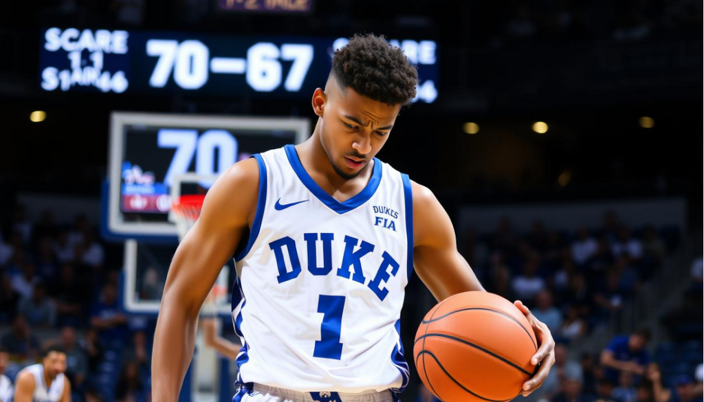 Final Four Thriller: Houston Triumphs, Duke Falls 70-67