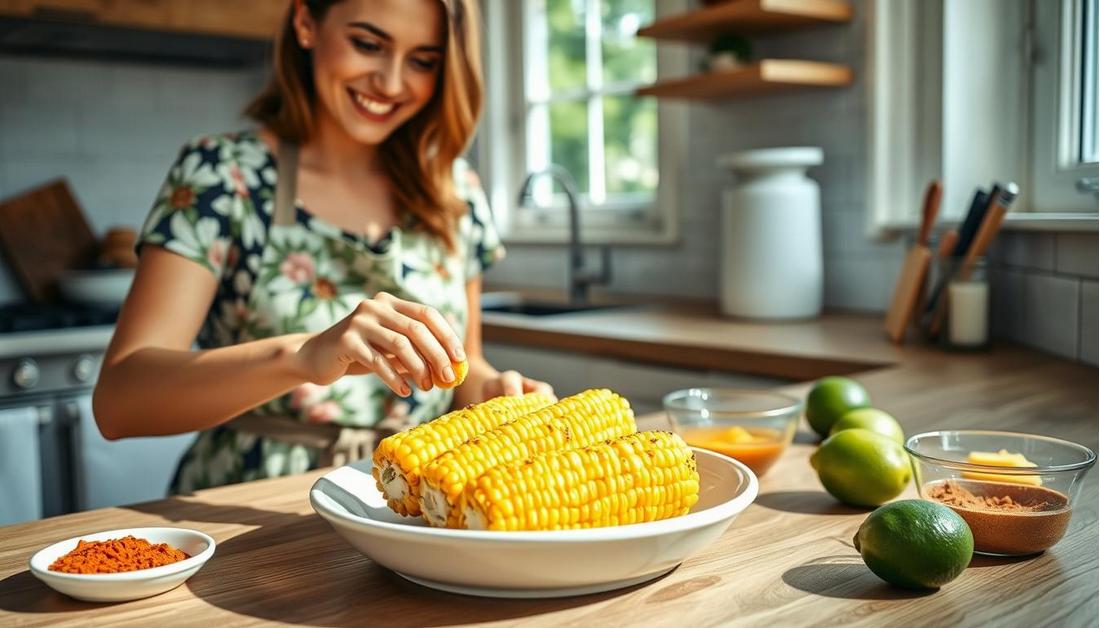 Grilled Corn with Chili-Lime Butter: Must try Recipe