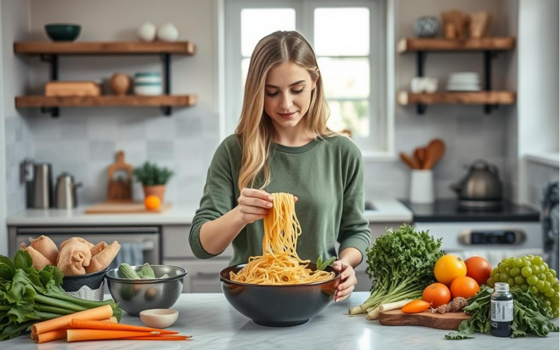 Low-Calorie Healthy Kelp Noodles Recipe to Try