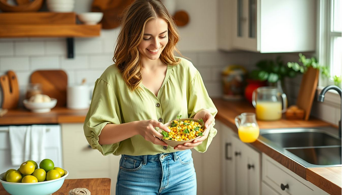 BBQ Favourite: Corn Avocado Lime Salad Recipe