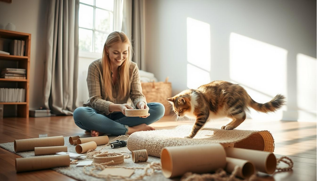 DIY Cat Scratchers That Save You Money
