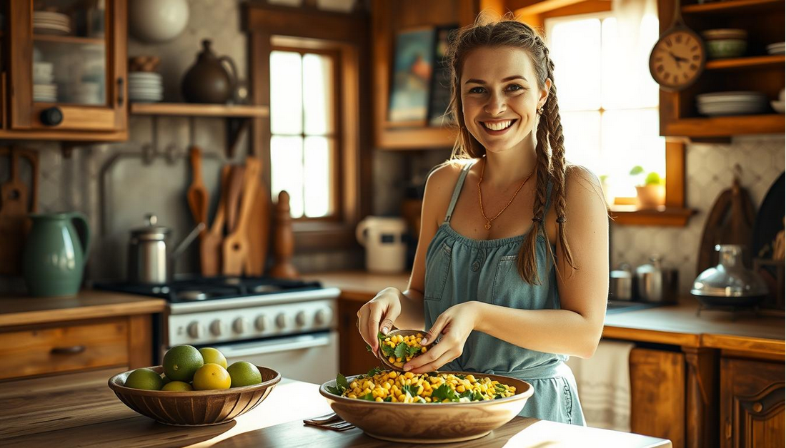 BBQ Favourite: Corn Avocado Lime Salad Recipe