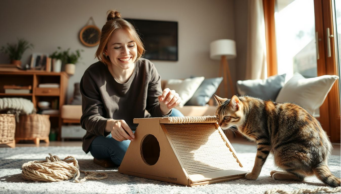 DIY Cat Scratchers That Save You Money