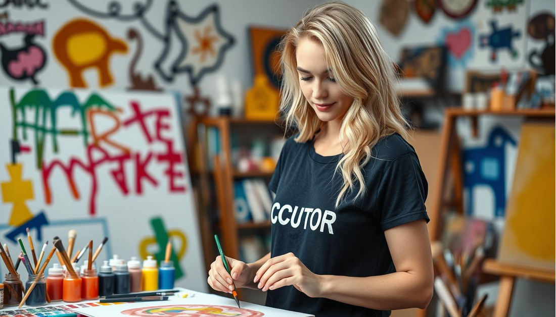 Fashion Meets Creativity: Paint Your Own T-Shirts