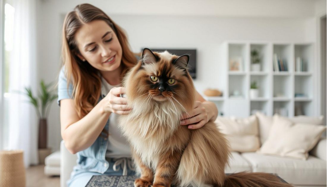 Grooming Techniques for Long-Haired Cats