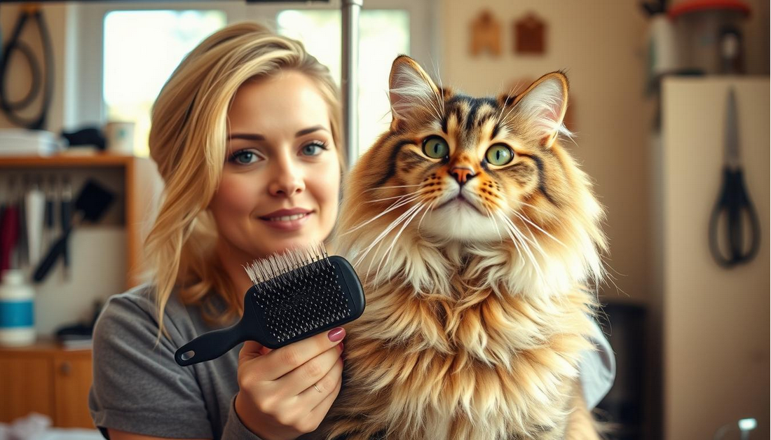 Grooming Techniques for Long-Haired Cats