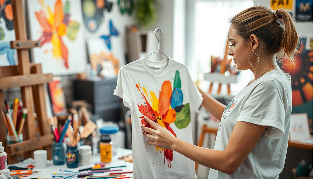 Fashion Meets Creativity: Paint Your Own T-Shirts