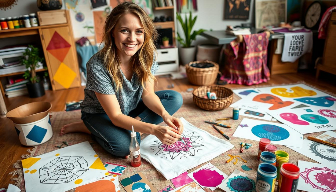 Fashion Meets Creativity: Paint Your Own T-Shirts