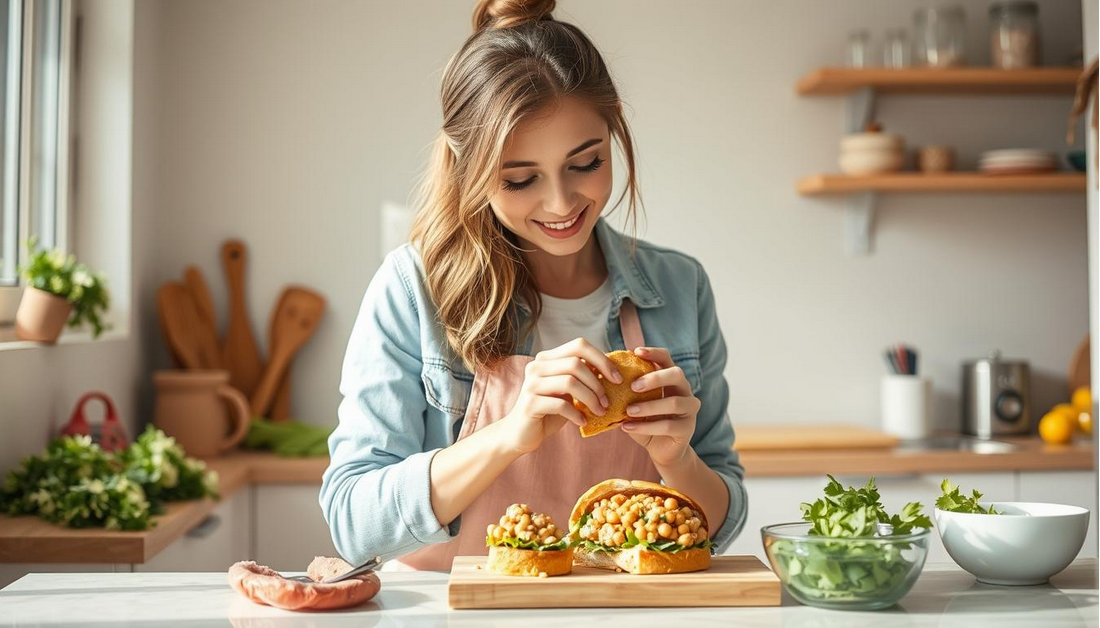 How to Make the Perfect Chickpea Salad Sandwich?