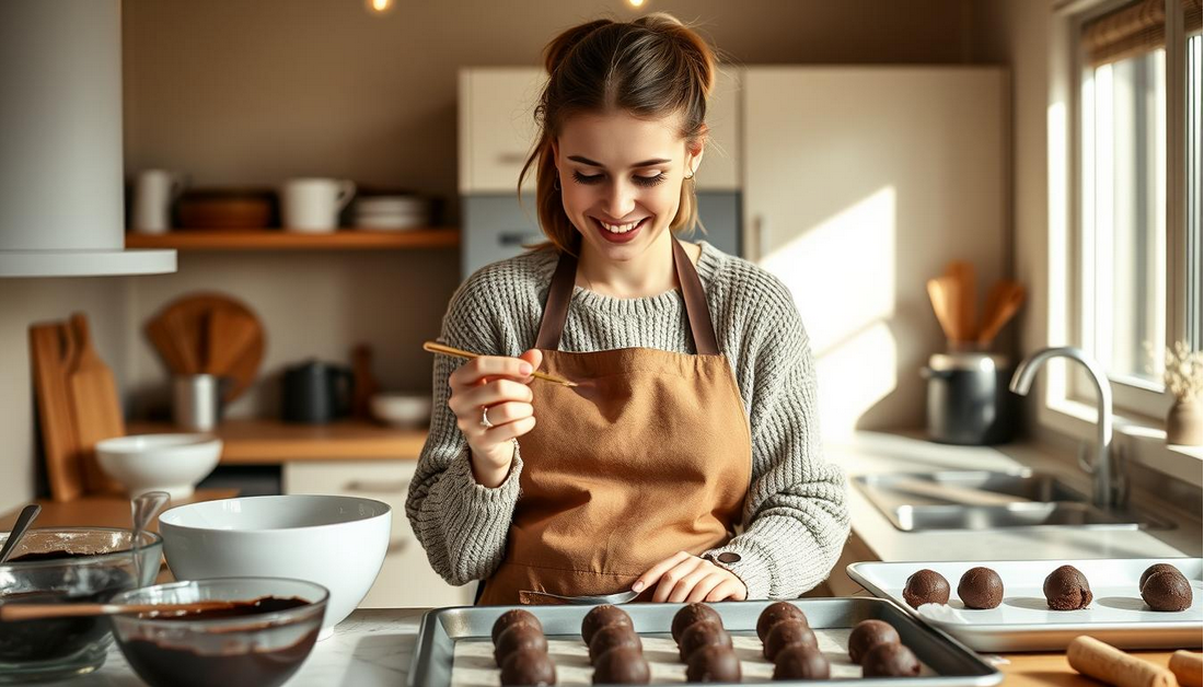 How to make Rich Dark Chocolate Truffles