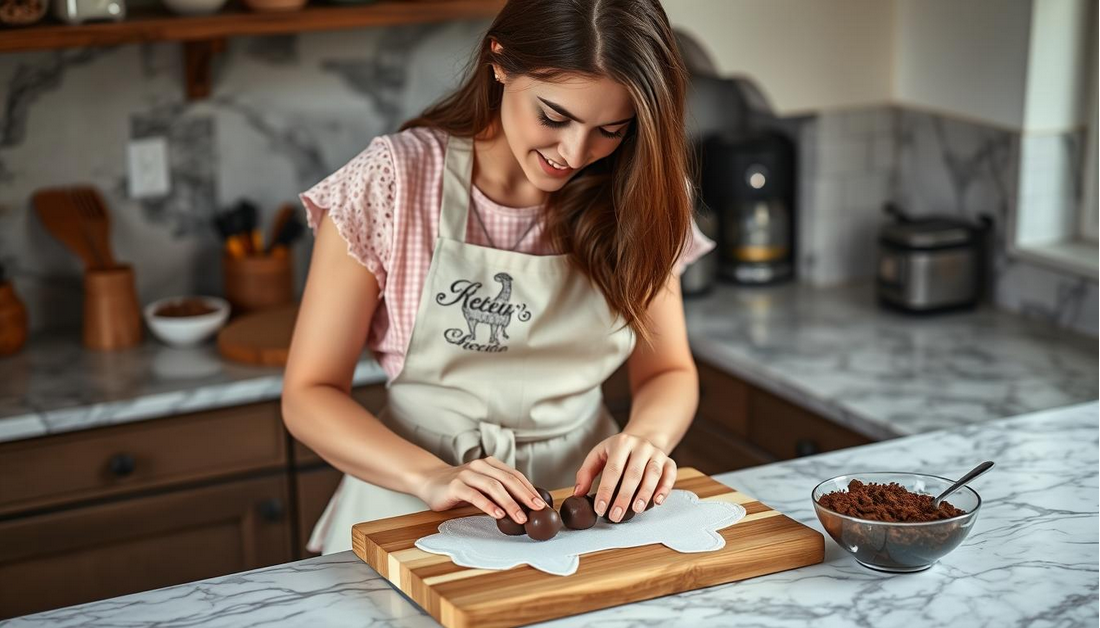 How to make Rich Dark Chocolate Truffles