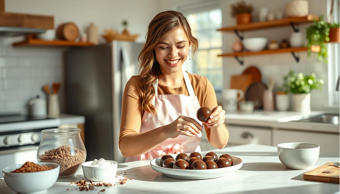 How to make Rich Dark Chocolate Truffles