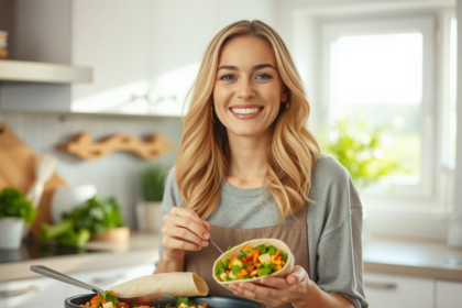 Sizzling Veggie and Cheese Wraps for Lunch