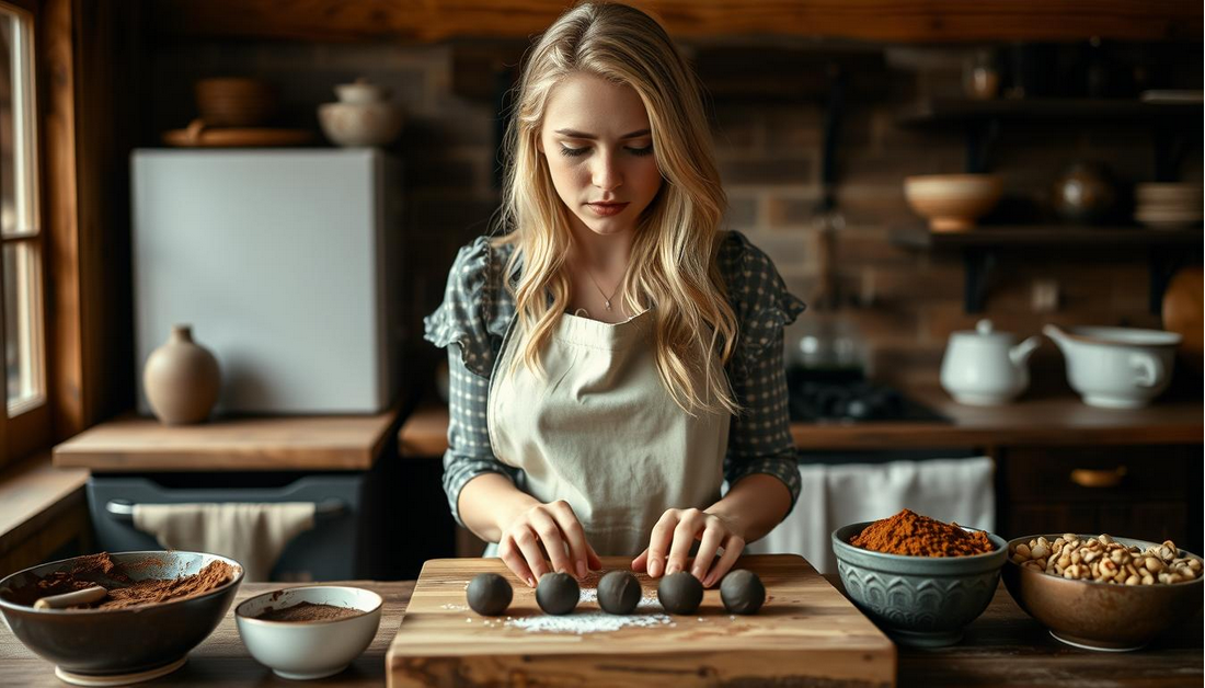 How to make Rich Dark Chocolate Truffles