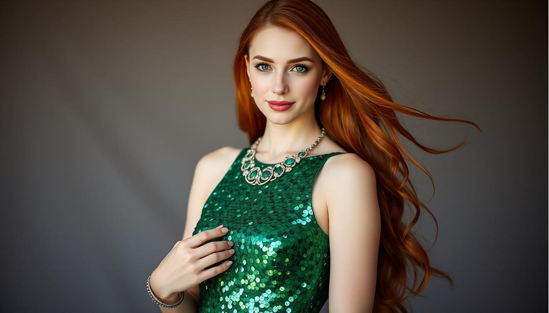 How to Accessorize A sequin Evening Dress?
