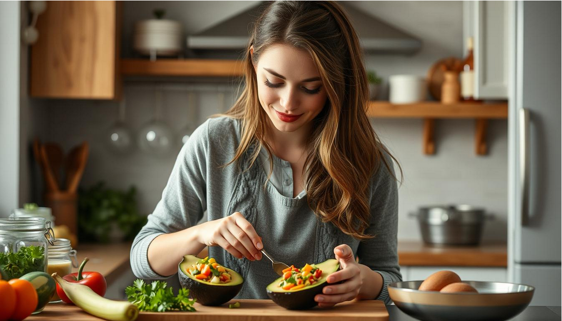 How to make the Ultimate Veggie-Stuffed Avocado?