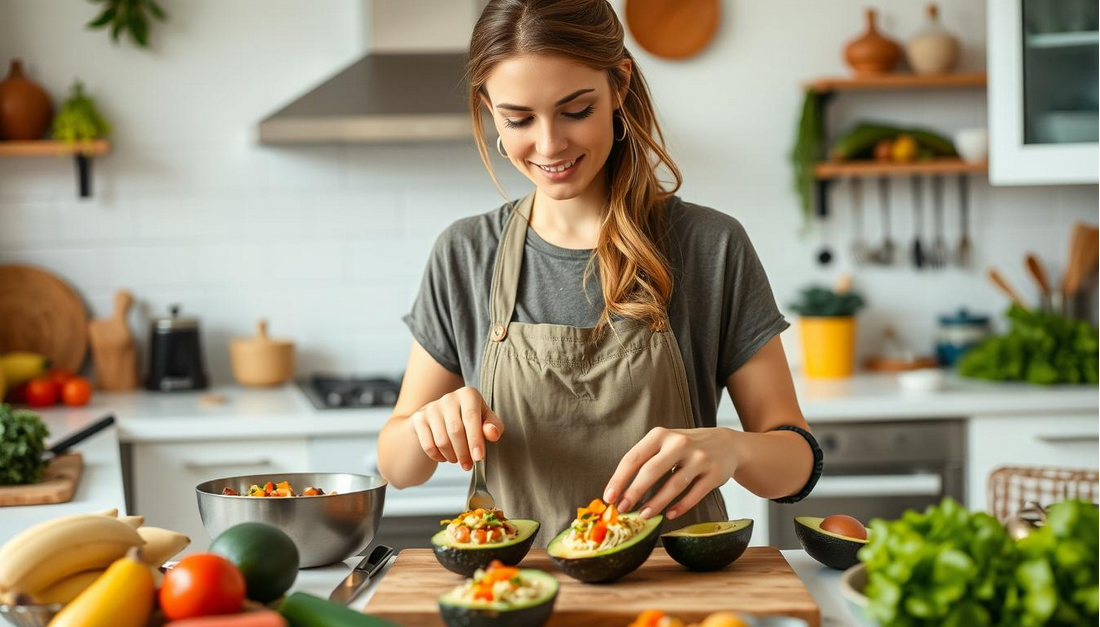 How to make the Ultimate Veggie-Stuffed Avocado?