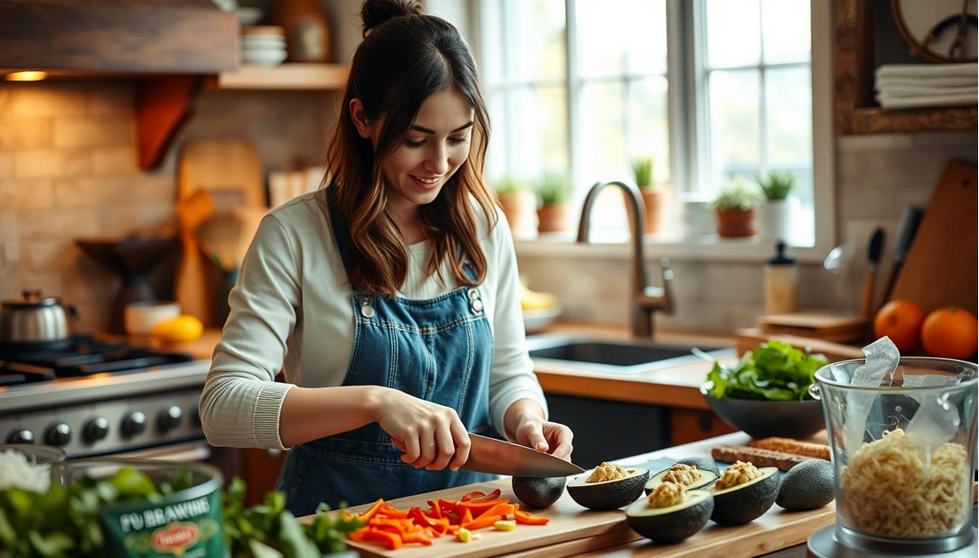 How to make the Ultimate Veggie-Stuffed Avocado?