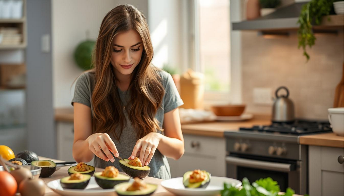 Stuffed Avocados: Your New Favorite Lunch Hack