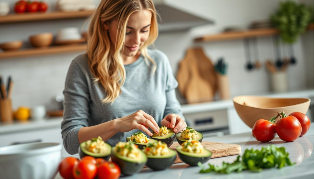 Stuffed Avocados: Your New Favorite Lunch Hack