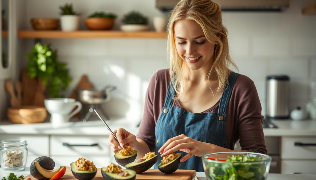 Stuffed Avocados: Your New Favorite Lunch Hack