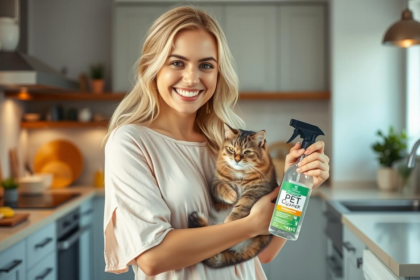 Safest Cleaning Products for Cat Households