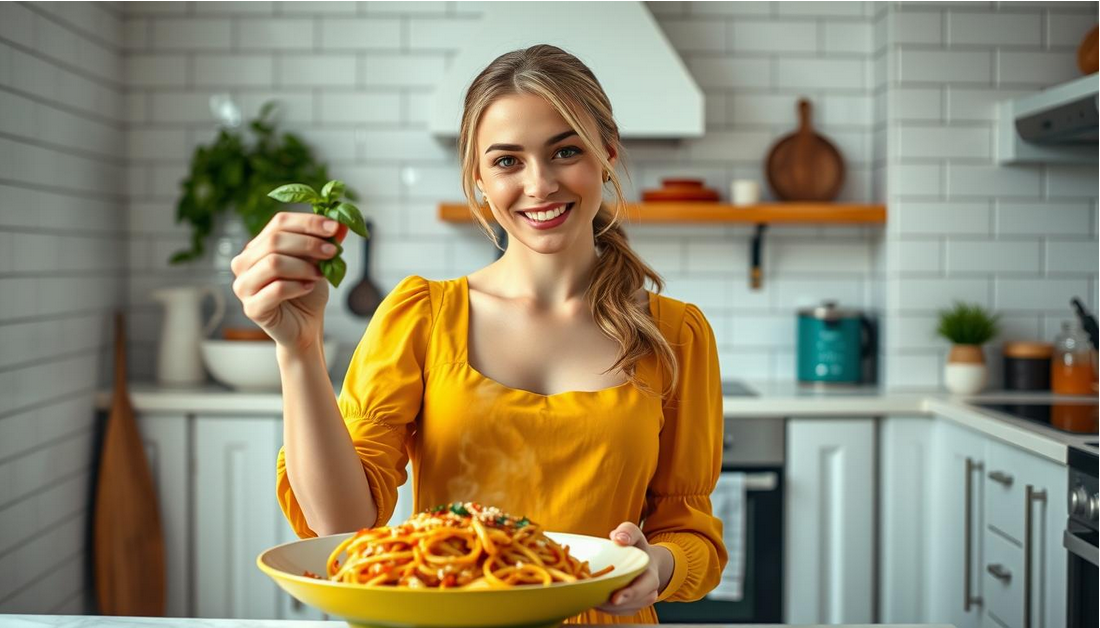 Spaghetti Recipe Bursting with Roasted Tomato Flavor