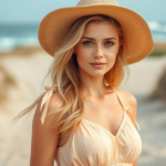 Coastal Outfits Elevated By Chic Raffia Accessories