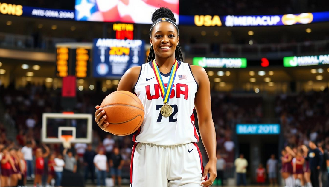 Booker Shines Bright In Women’s AmeriCup Victory